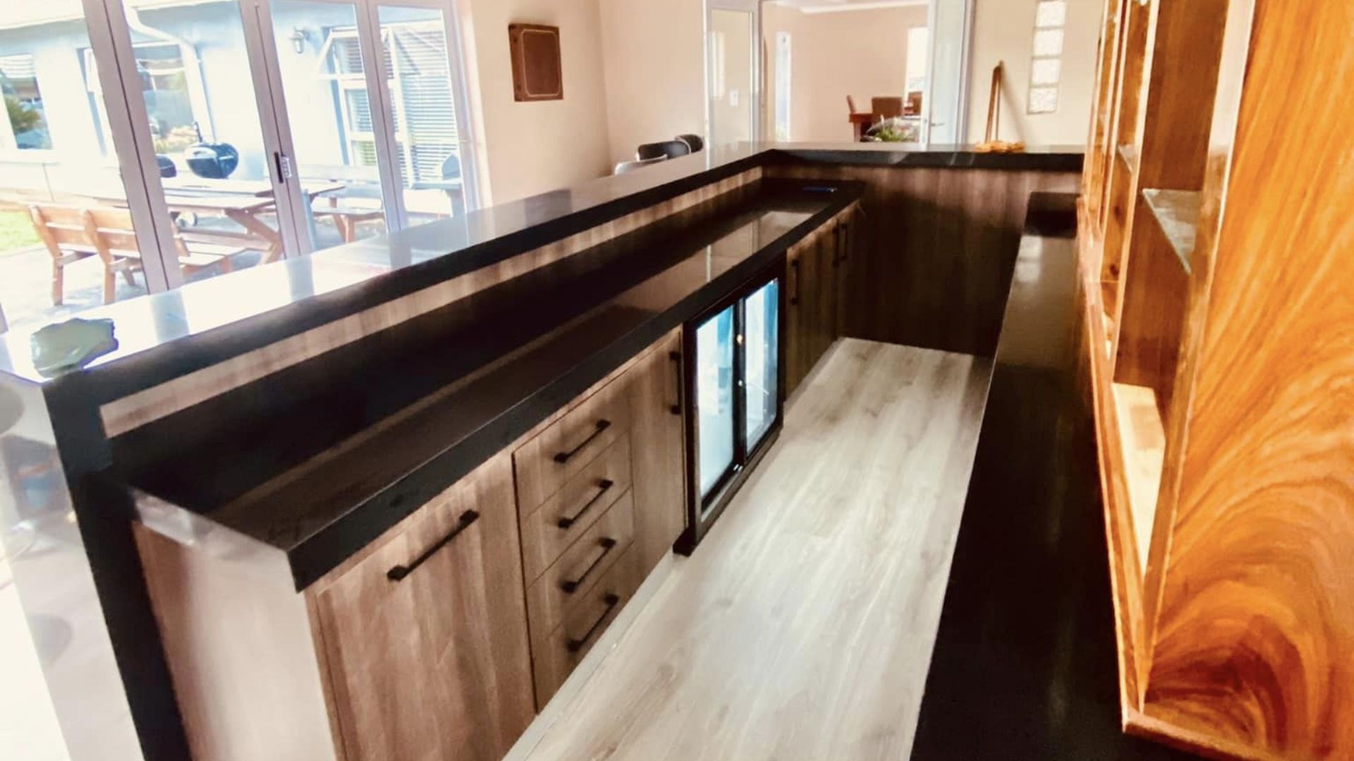 Private Home Bar Area